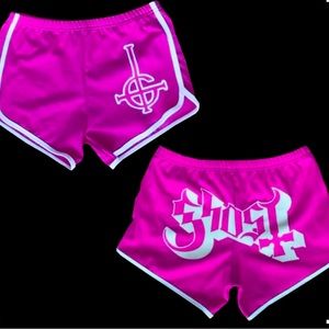 GHOST (band) bubblegum pink girls Dolphin Shorts